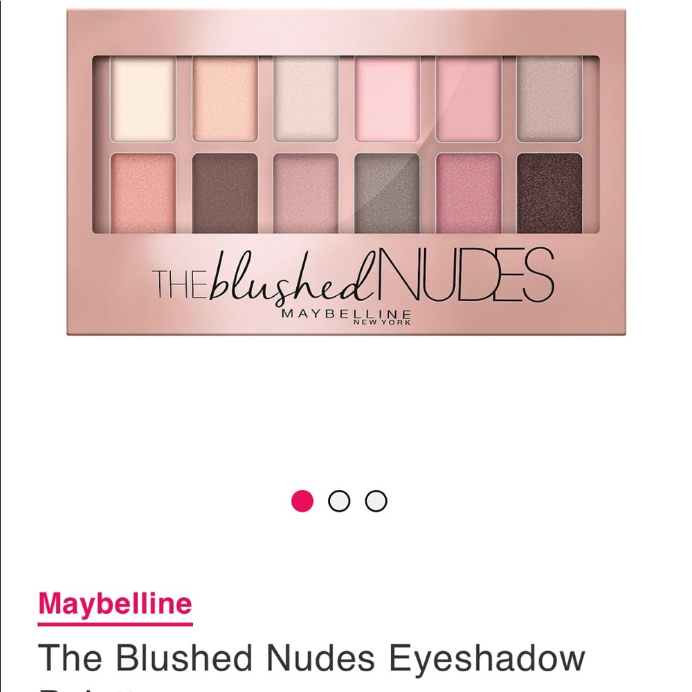 Maybelline blushes nudes eyeshadow palette